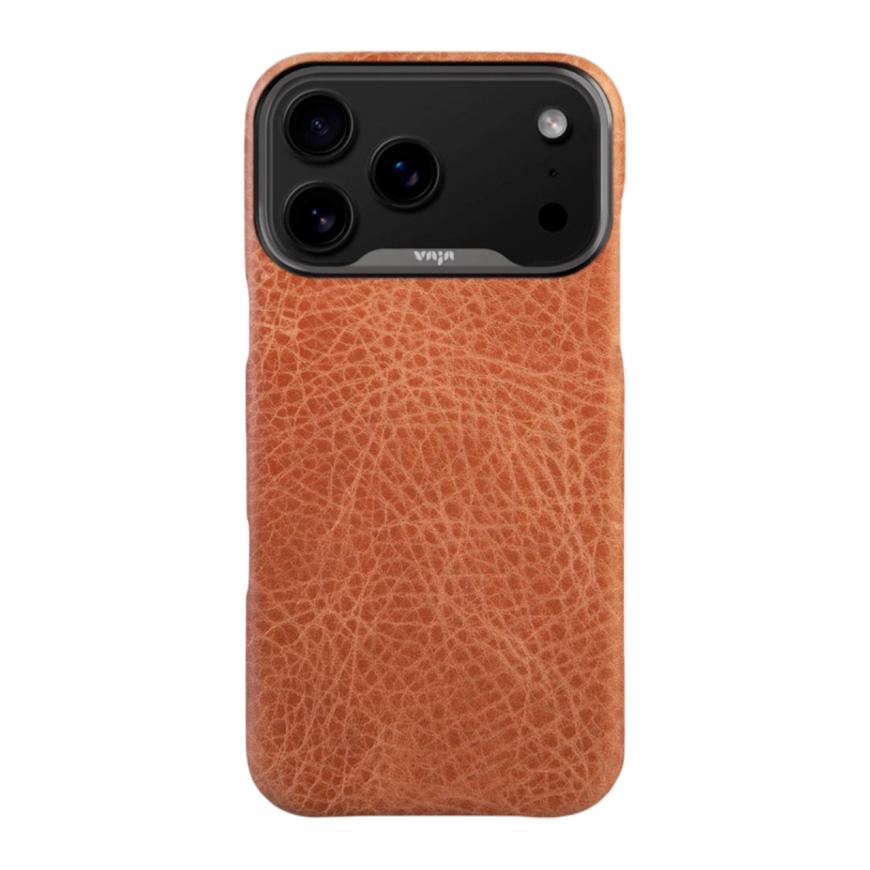 Кожаный чехол MagSafe Vaja Grip Pull-Up V-Mag для iPhone 17 Pro Max