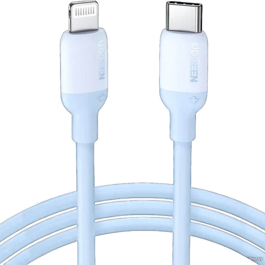 Кабель Ugreen USB-C — Lightning (1 м) (US387)