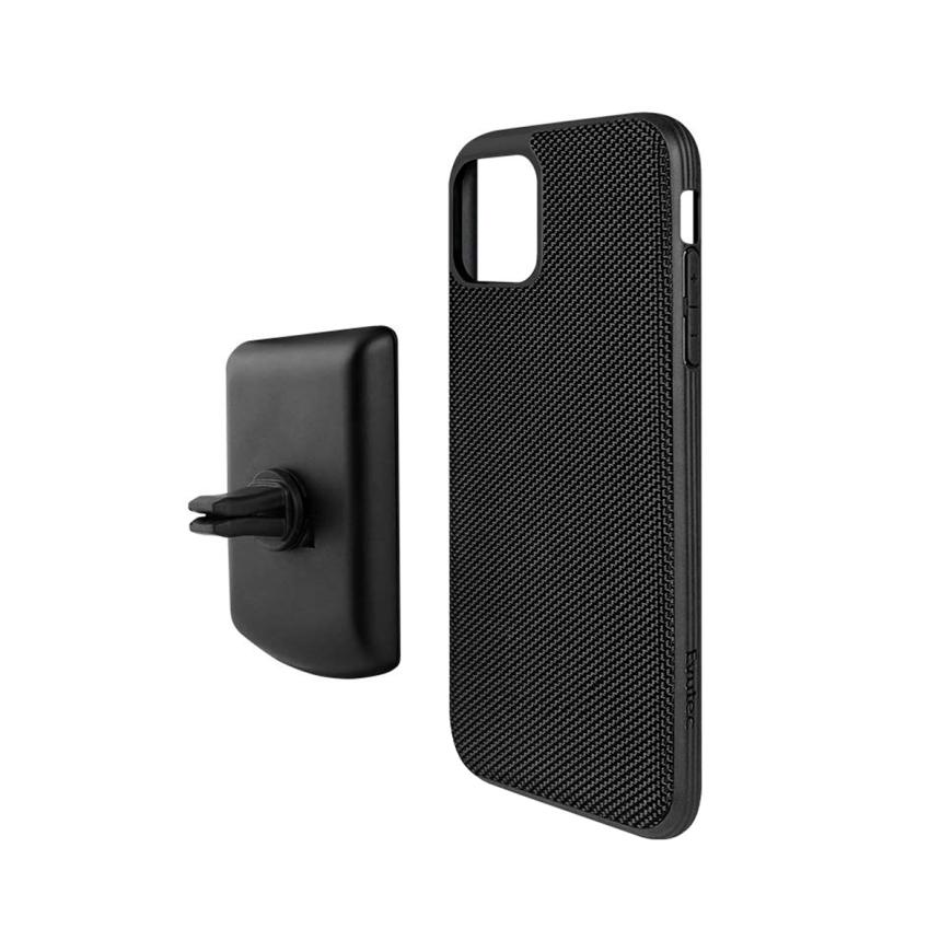 Защитный чехол и магнитный автомобильный держатель Evutec AERGO для iPhone 11 Pro
