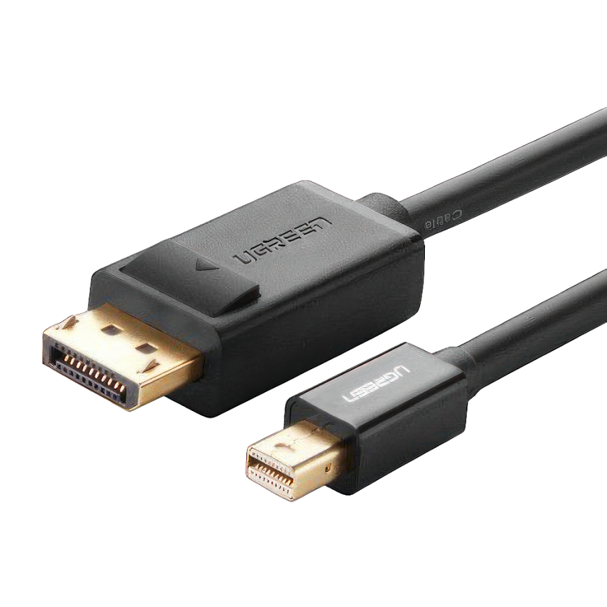 Кабель-адаптер Ugreen DisplayPort 1.2 — Mini DisplayPort (1,5 м) (MD105)