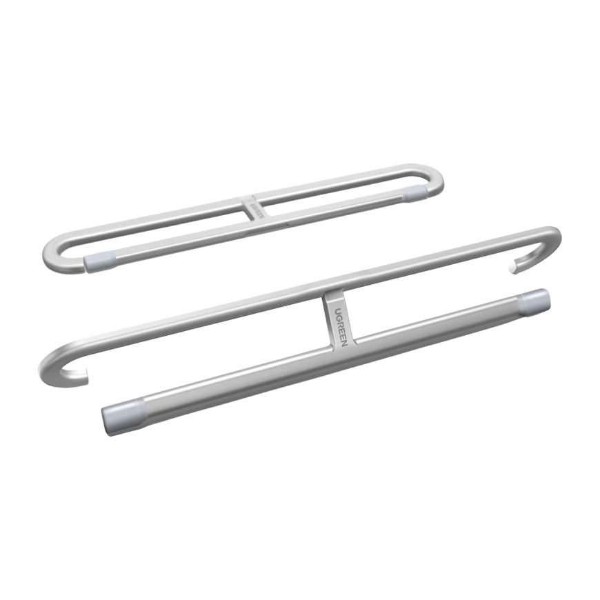 Складная металлическая подставка на клейкой основе Ugreen для MacBook Air и Pro 13–16" (LP846)