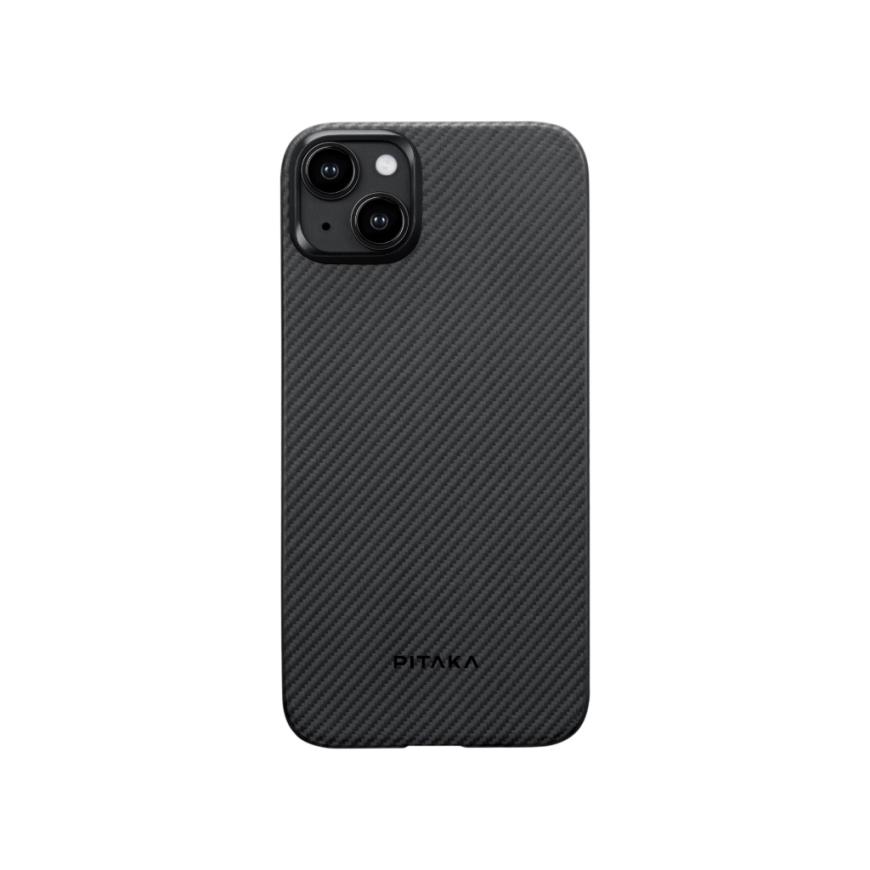 Чехол из арамидного волокна с поддержкой MagSafe PITAKA Classic Ultra-Slim Case для iPhone 15