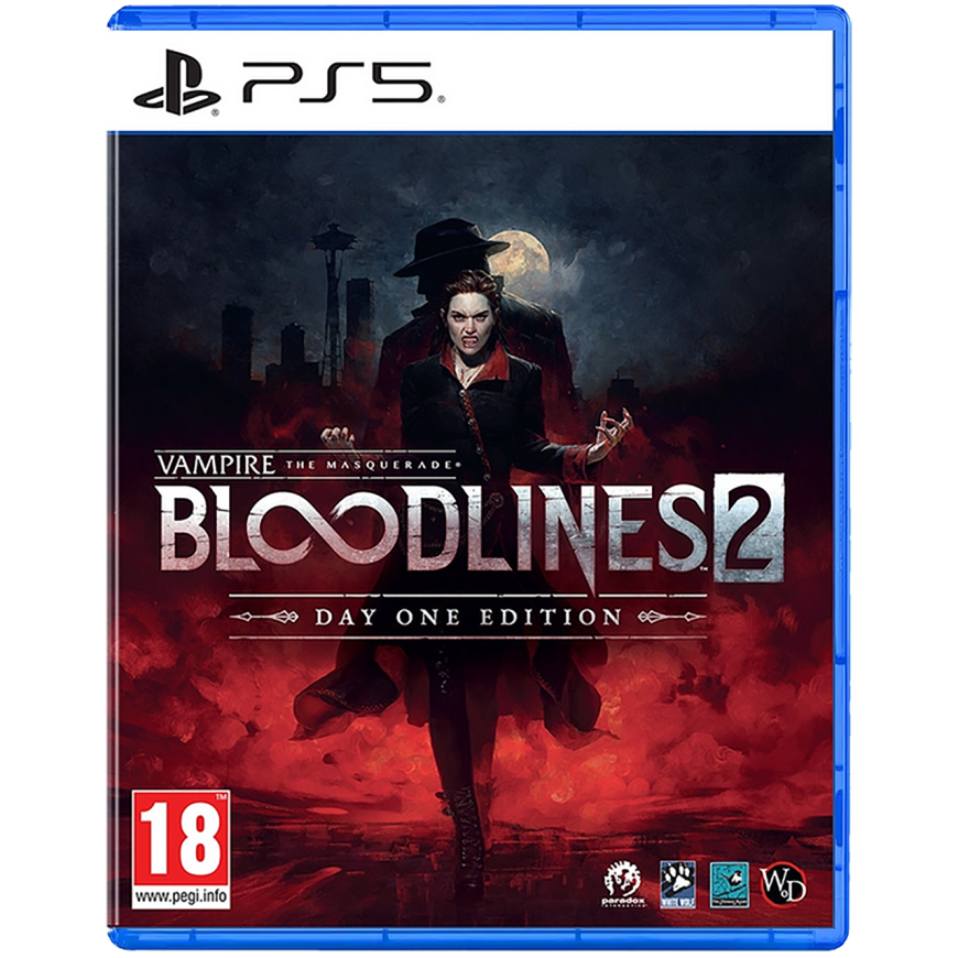 Игра Vampire: The Masquerade — Bloodlines 2 Day One Edition для PlayStation 5 (интерфейс и субтитры на русском языке)