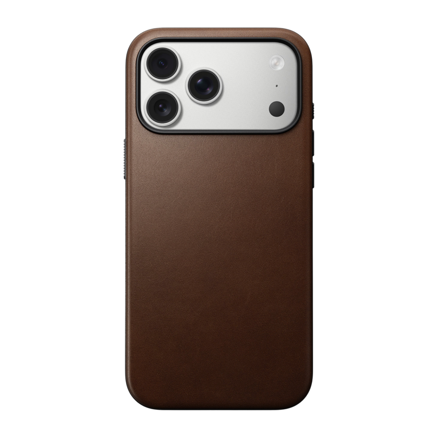 Кожаный чехол MagSafe Nomad Modern Leather Case для iPhone 17 Pro Max