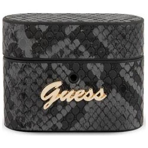 Чехол из экокожи CG Mobile GUESS Python Round Shape для AirPods Pro 1-го поколения