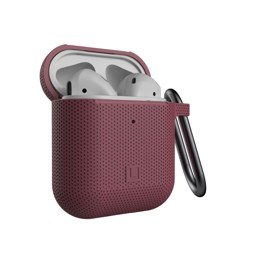 Защитный силиконовый чехол с карабином UAG [U] DOT Silicone Case для AirPods 1-го и 2-го поколений
