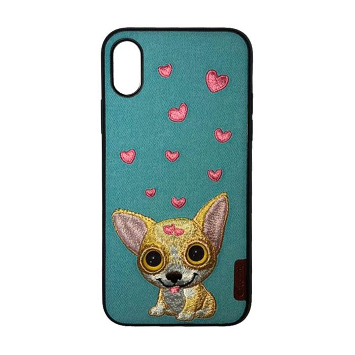 Чехол с вышивкой Comma Dog Embroidery Case Little Chihuahua