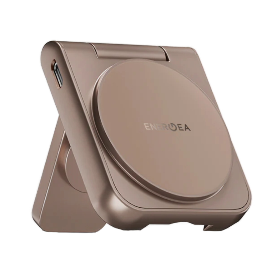 Складная зарядная станция MagSafe Energea MagDuo для iPhone и Apple Watch (Qi2)