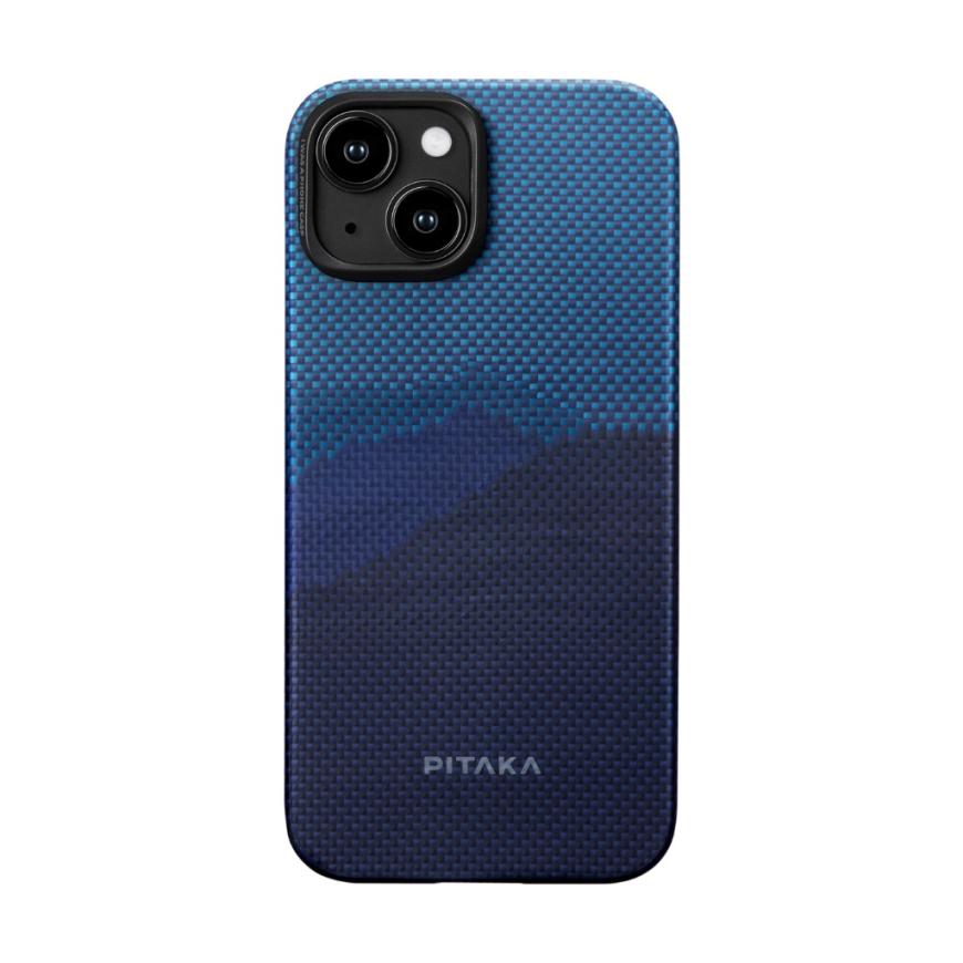 Арамидный чехол MagSafe PITAKA StarPeak Tactile Woven Case для iPhone 15