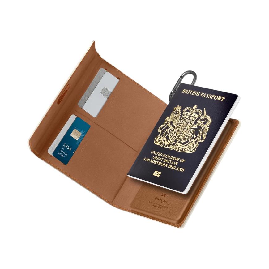 Дорожный органайзер из полиуретановой кожи с RFID Spigen Passport Holder - фото 25