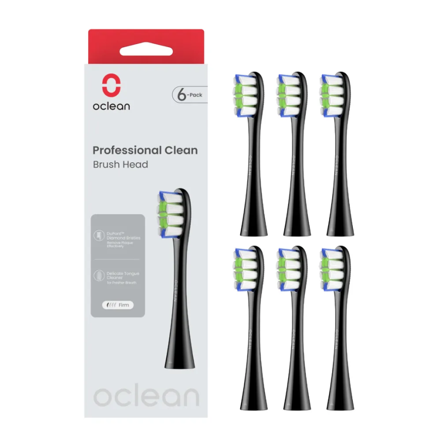 Насадки для электрической зубной щётки Oclean Professional Clean (6 шт.) - фото 1