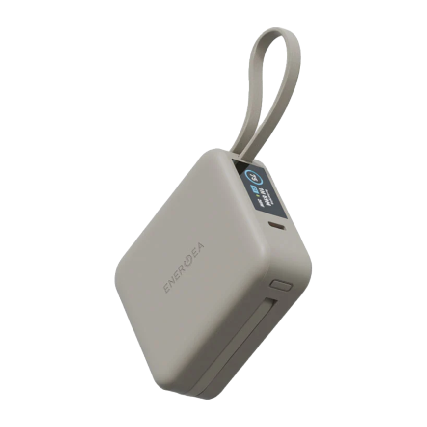 Внешний аккумулятор MagSafe со встроенными кабелями Energea MagPac Mini Plus (10000 мА·ч)