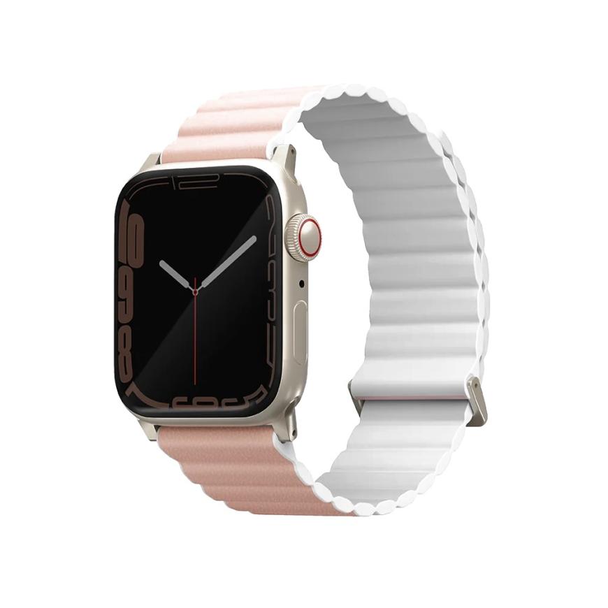 Двусторонний ремешок Uniq Revix Premium Edition для Apple Watch 44, 45, 46 мм и Ultra 2–3