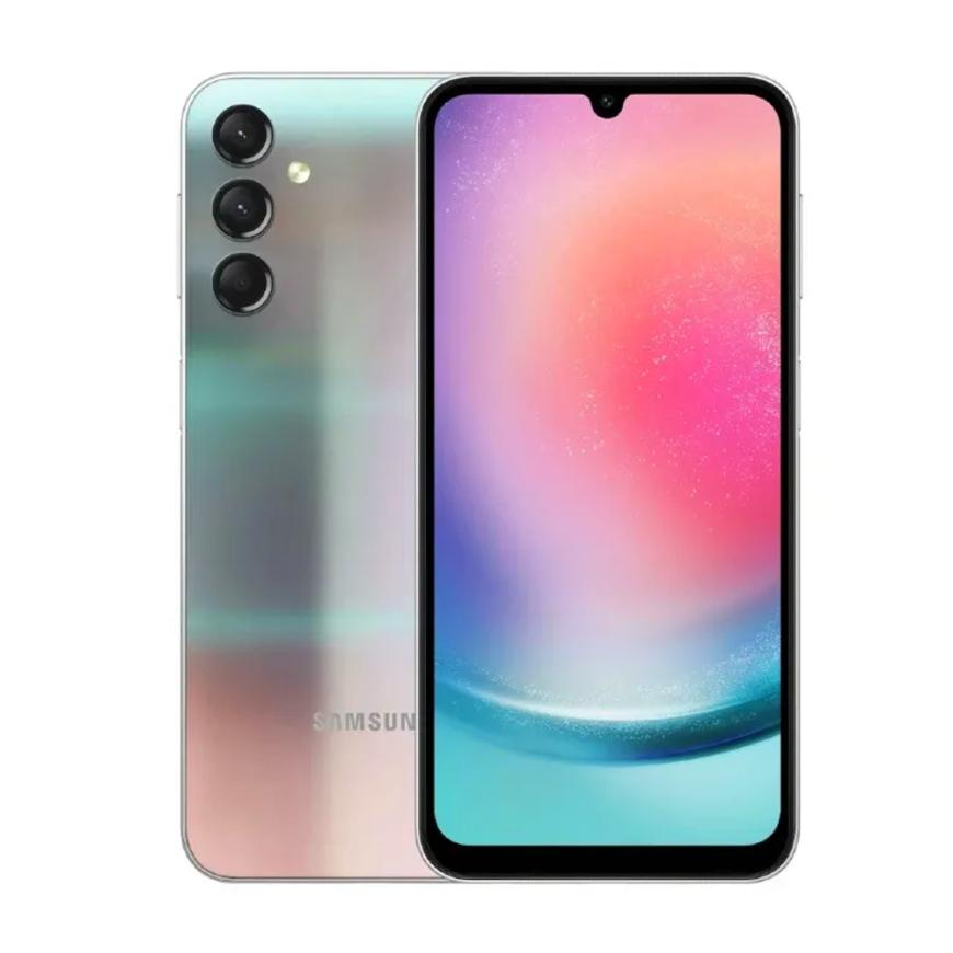 Смартфон Samsung Galaxy A24 LTE 8 ГБ | 128 ГБ (Серебристый | Silver)