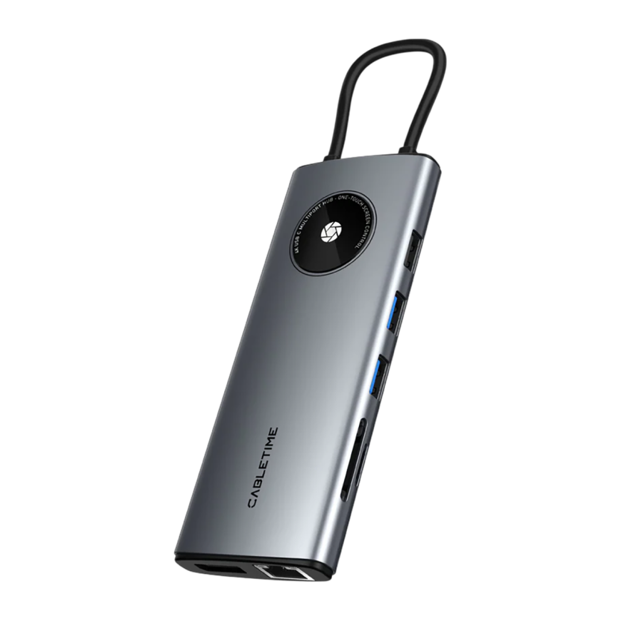 USB-Хаб CABLETIME (USB-C) (CT-HUBL1-A)