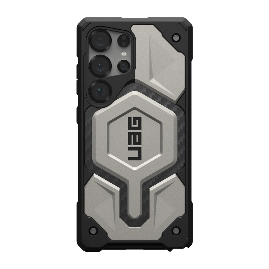 Защитный композитный чехол с поддержкой MagSafe UAG Monarch Pro для Samsung Galaxy S25 Ultra - фото 5