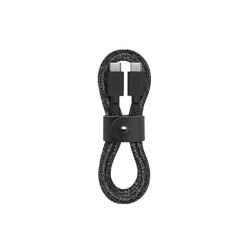 Кабель с оплёткой и ремешком Native Union Belt Cable USB-C (USB 2.0) (1,2 м)