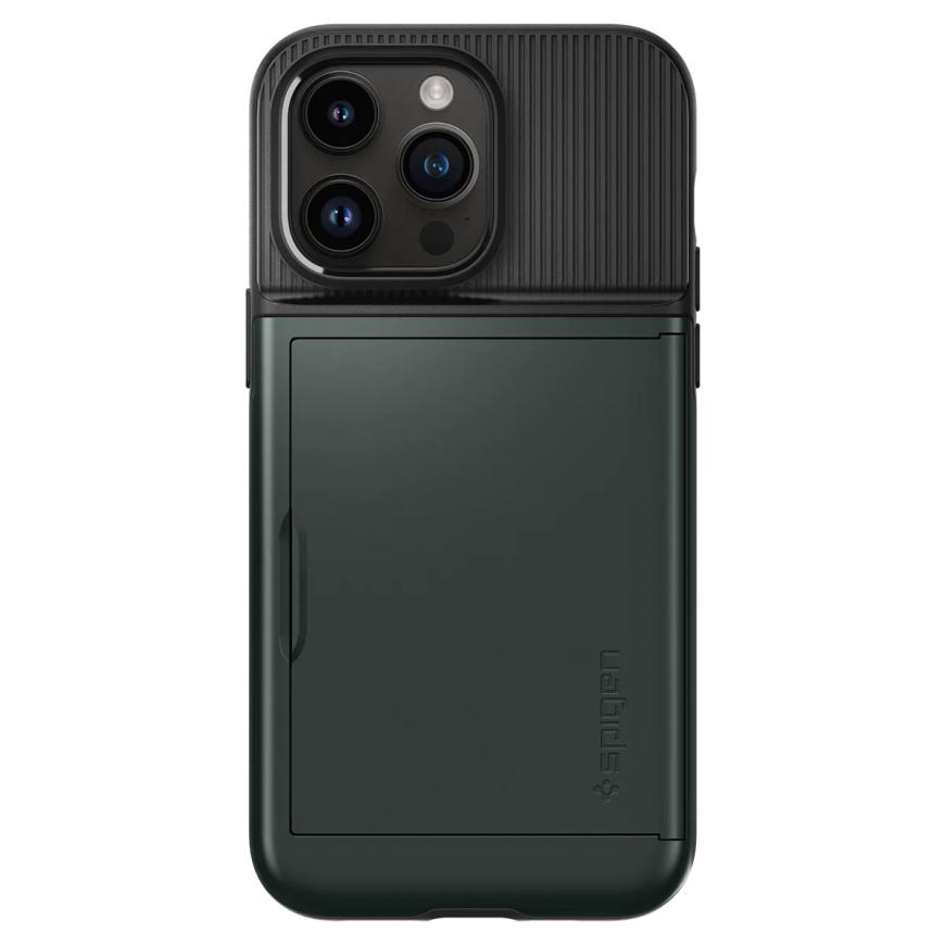 Гибридный чехол Spigen Slim Armor CS для iPhone 14 Pro Max - фото 7