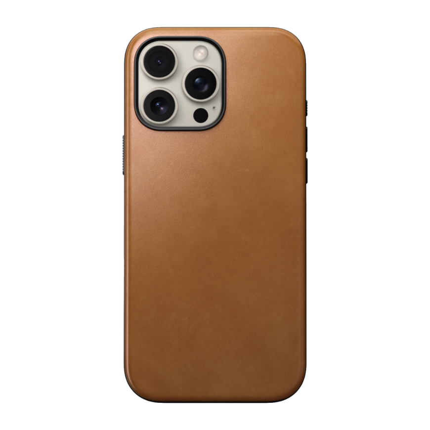 Кожаный чехол MagSafe Nomad Modern Leather Case для iPhone 16 Pro Max