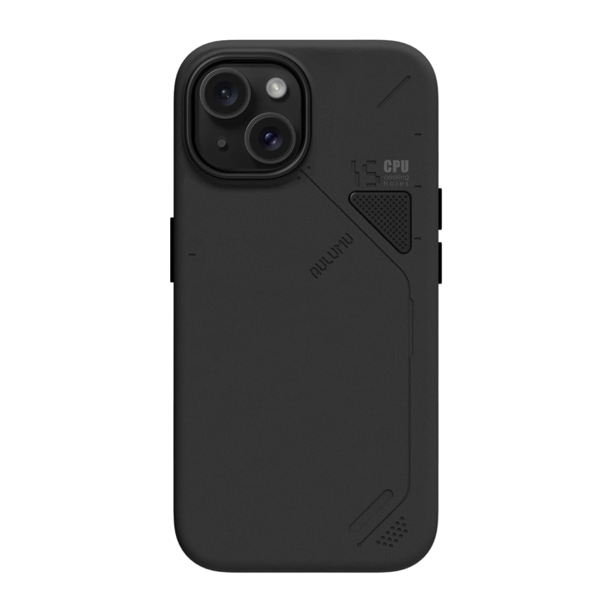 Кожаный чехол MagSafe Aulumu A15 Vegan Leather Case для iPhone 15