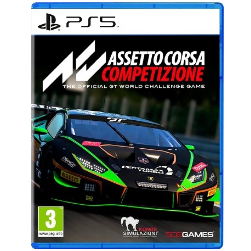 Игра Assetto Corsa Competizione для PlayStation 5 (интерфейс и субтитры на русском языке)