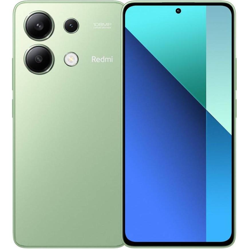 Смартфон Xiaomi Redmi Note 13 4G 8 ГБ + 256 ГБ («Зелёная мята» | Mint Green) (версия Global)