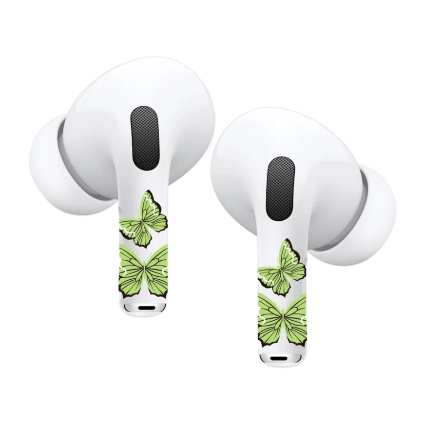 Виниловые наклейки VLP Easy Art «Бабочки» для AirPods Pro 2