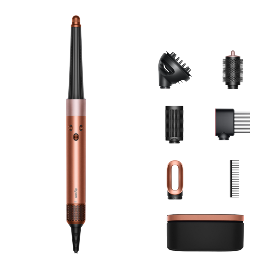 Стайлер Dyson HS08 Hairstyler Airwrap i.d. Curly+Coily (Amber Silk) (2025)
