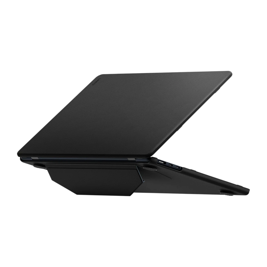 Кожаный чехол-накладка с подставкой UNIQ Lyden Versa для MacBook Air 13" (M2, M3, M4, M5 | 2022–2026)