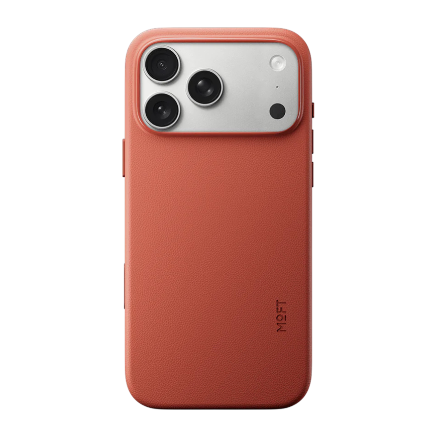 Кожаный чехол MagSafe MOFT Snap Case MOVAS для iPhone 17 Pro Max