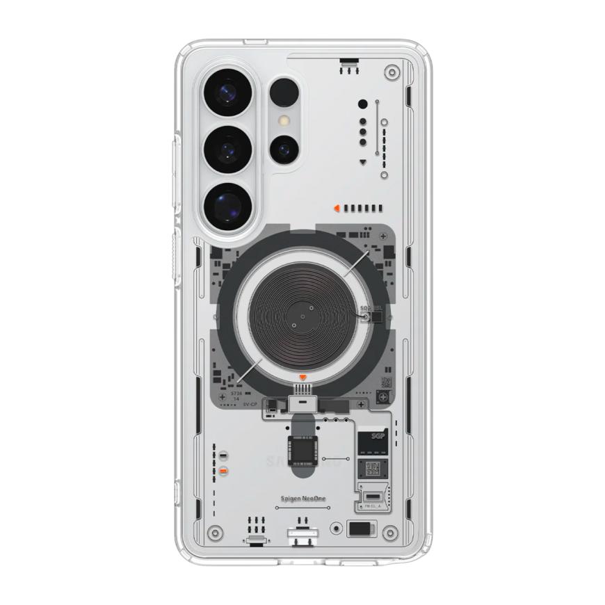 Прозрачный чехол MagSafe Spigen Ultra Hybrid Neo One (MagFit) для Samsung Galaxy S26 Ultra