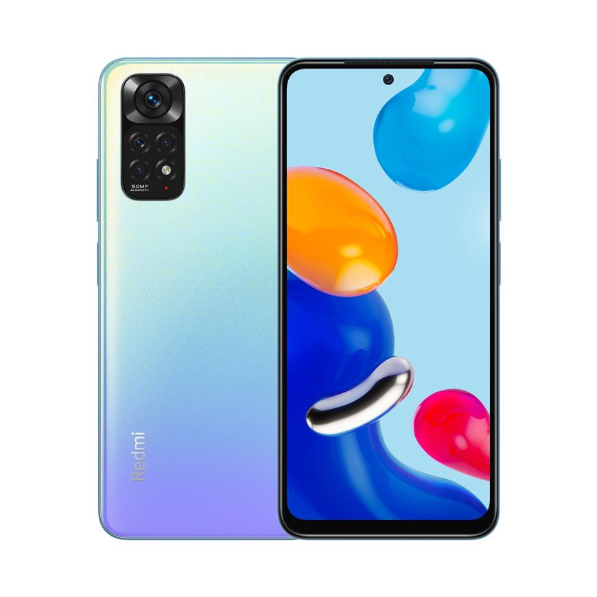 Смартфон Xiaomi Redmi Note 11 6 ГБ + 128 ГБ («Синие звёзды» | Star Blue)
