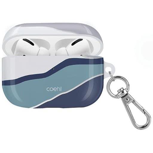 Гибридный чехол с карабином Uniq Coehl Ciel для AirPods Pro 1-го поколения