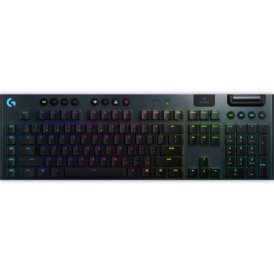 Беспроводная механическая клавиатура Logitech Keyboard G915 (Чёрный | Black) (американская раскладка)