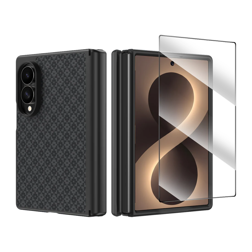 Кевларовый чехол MagSafe с защитой шарнира Benks ArmorGrid Pro Grand Combo для Samsung Galaxy Z Fold8