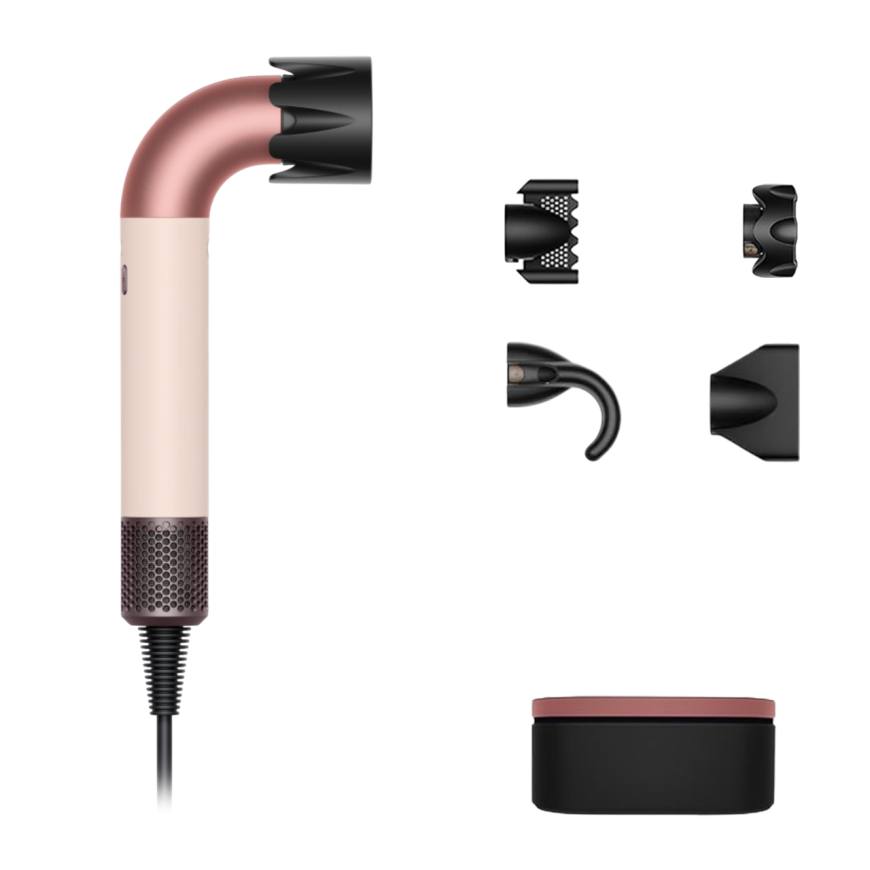 Фен Dyson HD17 Supersonic r Straight+Wavy Gift Edition (Ceramic Pink/Rose Gold) (2025)
