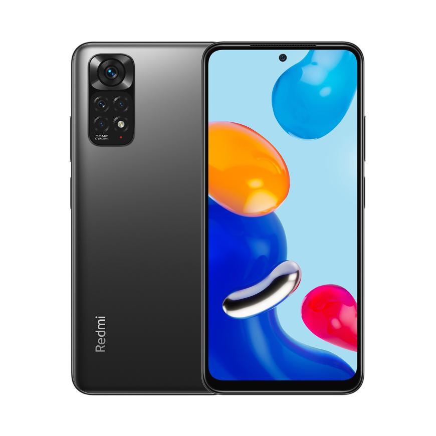 Смартфон Xiaomi Redmi Note 11 6 ГБ + 128 ГБ («Серый графит» | Graphite Gray)