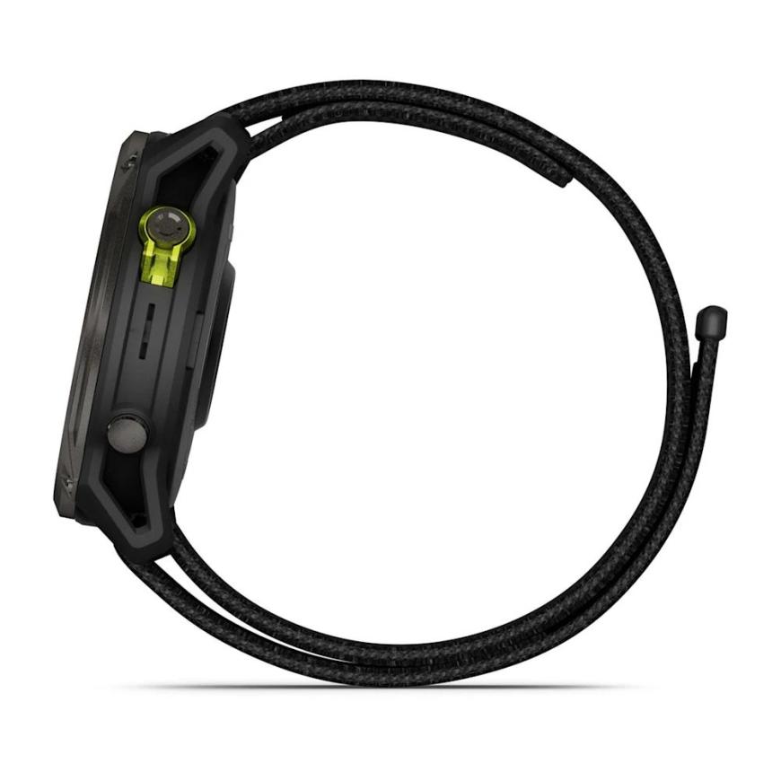 Умные спортивные часы Garmin Enduro 3, нейлоновый чёрный ремешок UltraFit - фото 10