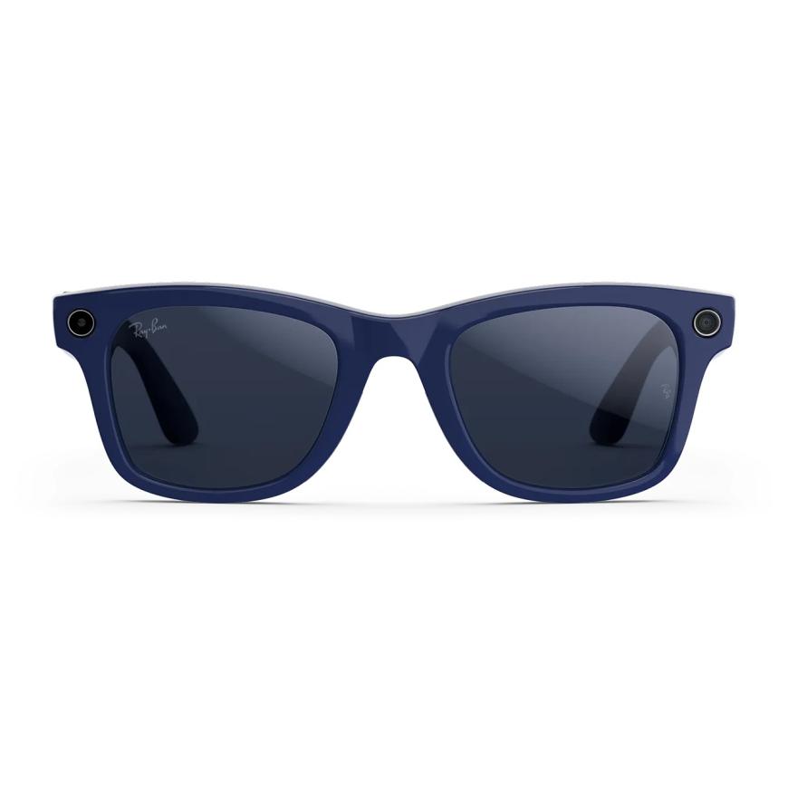Умные очки Ray-Ban Wayfarer (Gen 2) (Shiny Cosmic Blue/Sapphire Transitions)