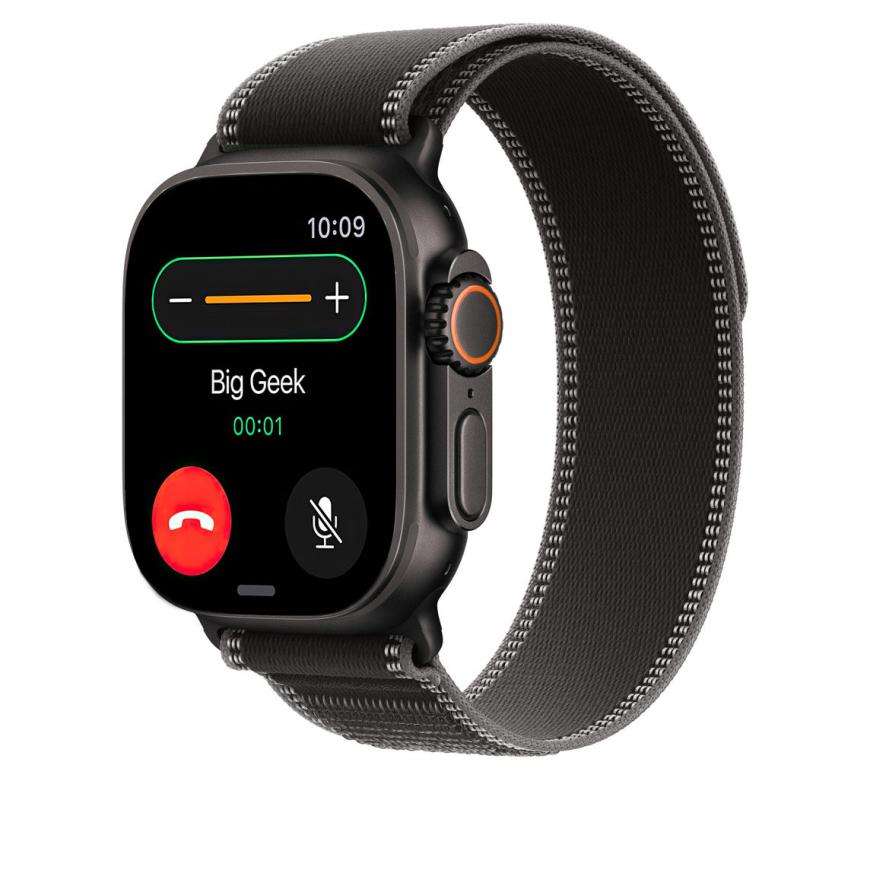 Браслет Apple Trail Loop для Apple Watch 44, 45, 46 мм и Ultra 49 мм (размер S/M)