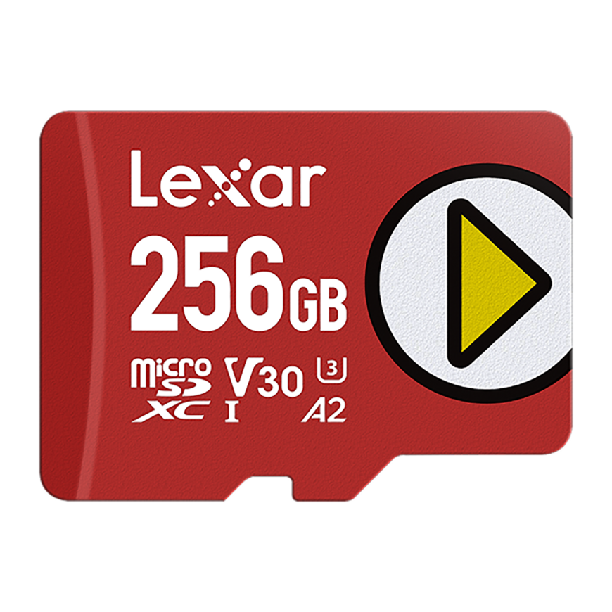 Карта памяти Lexar PLAY microSDXC UHS-I 256 ГБ (U3, V30, A2)