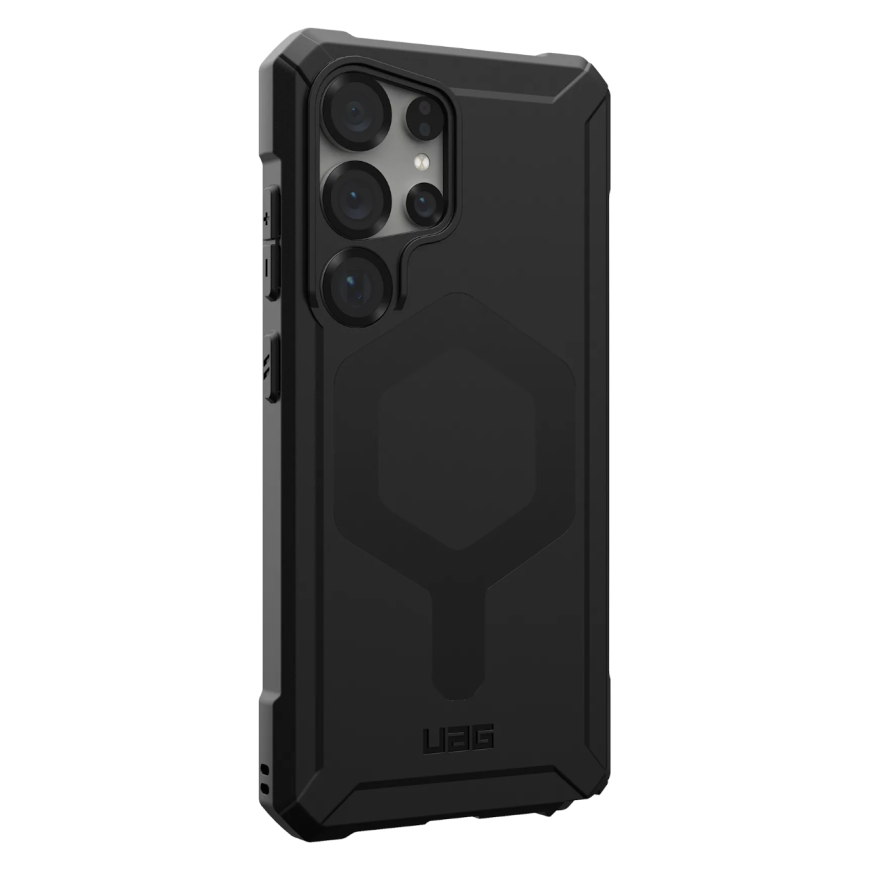 Защитный гибридный чехол с поддержкой MagSafe UAG Essential Armor для Samsung Galaxy S25 Ultra - фото 2