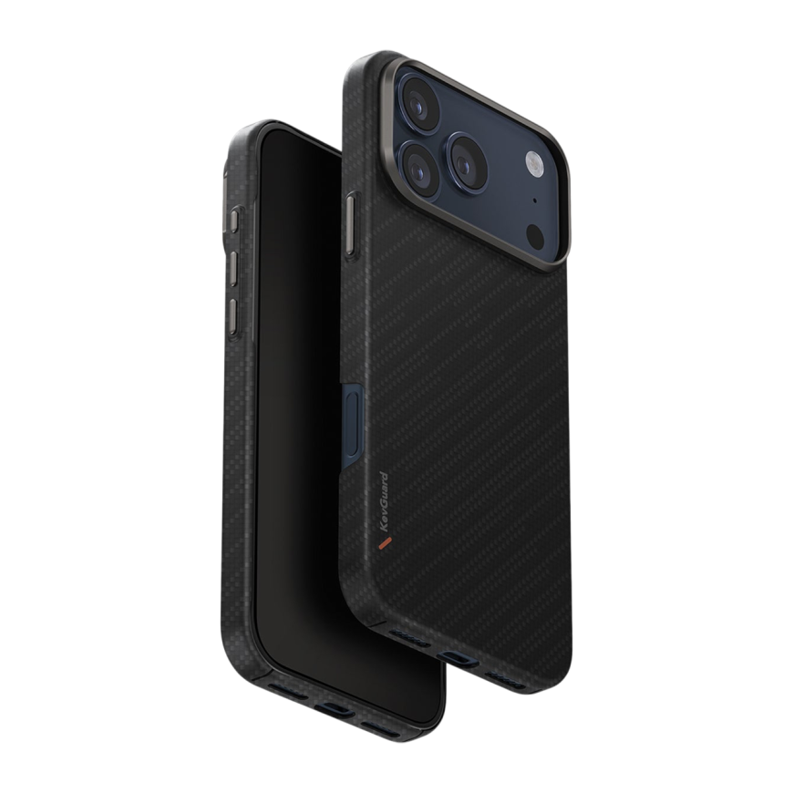 Арамидный чехол MagSafe Uniq Keva Edge для iPhone 17 Pro Max