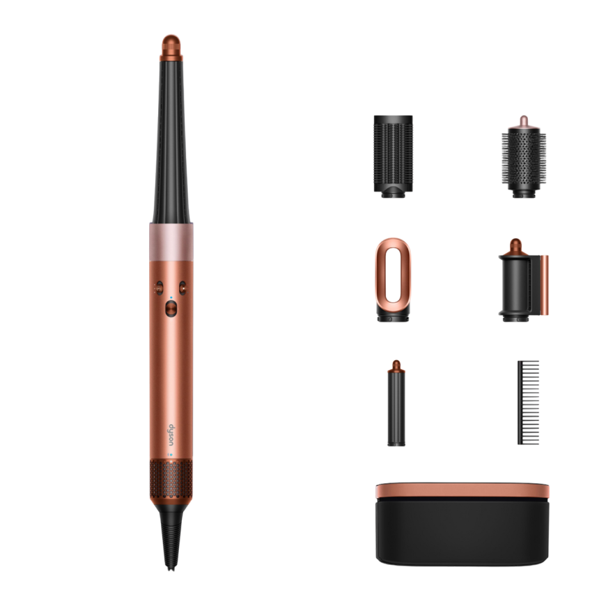 Стайлер Dyson HS08 Hairstyler Airwrap i.d. Straight+Wavy (Amber Silk) (2025)