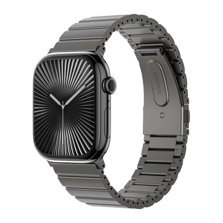 Титановый браслет Benks AeroTitan для Apple Watch 44, 45, 46 мм, Ultra и Ultra 2