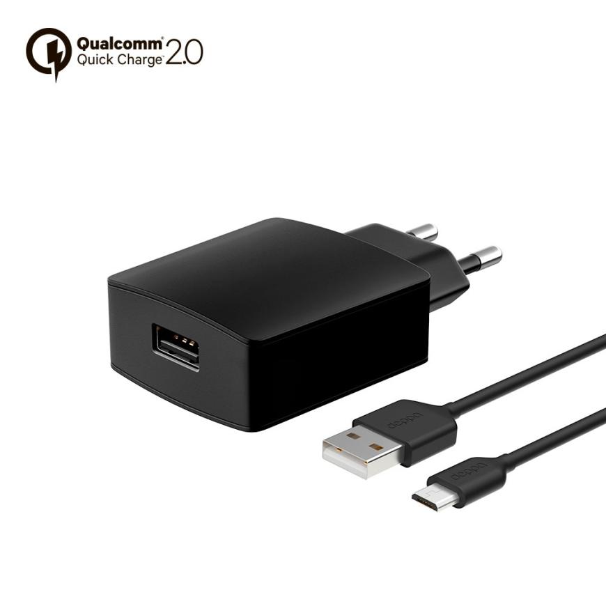 Сетевое ЗУ Deppa Ultra USB Quick Charge 2.0