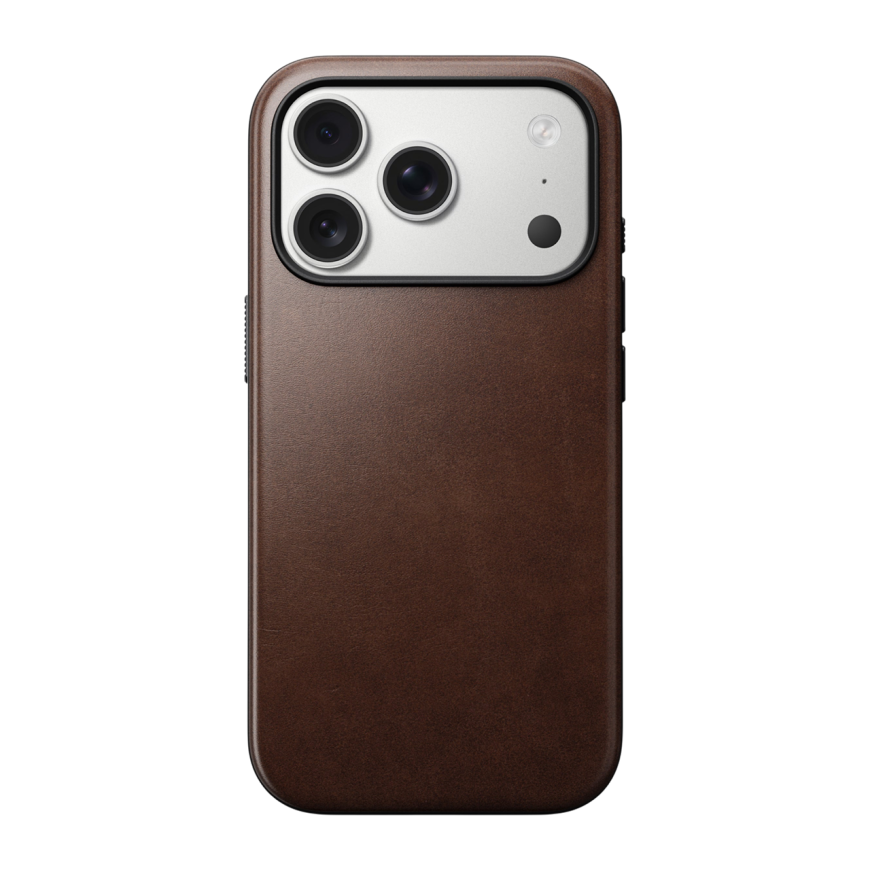 Кожаный чехол MagSafe Nomad Horween Modern Leather Case для iPhone 17 Pro