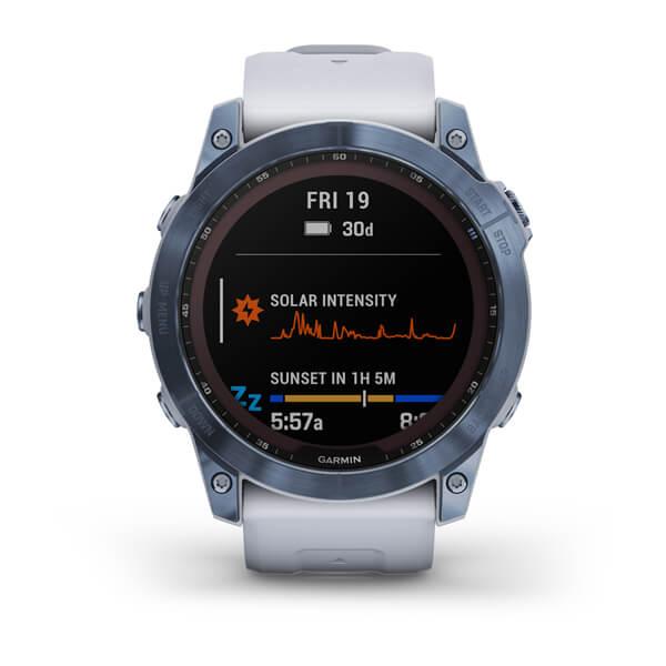 Умные спортивные часы Garmin Fenix 7X Sapphire Solar