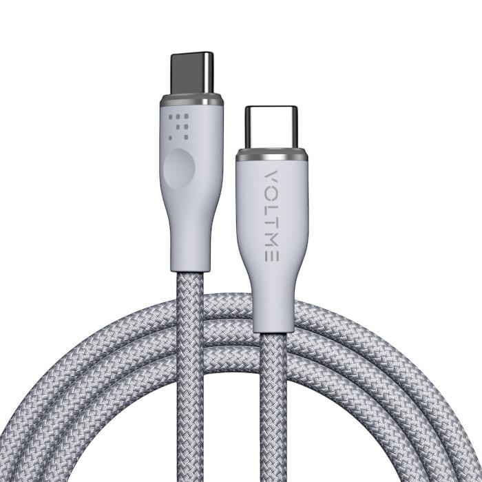 Кабель с оплёткой VOLTME PowerLink Rugg USB-C (USB 2.0) (1 м)