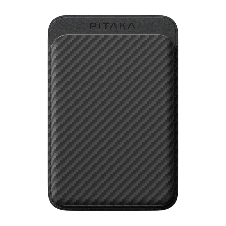 Арамидный чехол-бумажник MagSafe PITAKA Magnetic Woven Wallet
